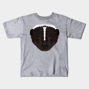 Baby Skunk Face Kids T-Shirt